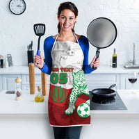 Custom Iran Football Apron Leopard Comic Manga Art Style