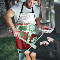 Custom Iran Football Apron Leopard Comic Manga Art Style