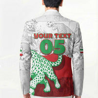 Custom Iran Football Blazer Leopard Comic Manga Art Style