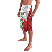 Custom Iran Football Lavalava Leopard Comic Manga Art Style