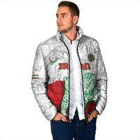 Custom Iran Football Padded Jacket Leopard Comic Manga Art Style