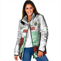 Custom Iran Football Padded Jacket Leopard Comic Manga Art Style