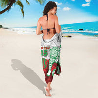 Custom Iran Football Sarong Leopard Comic Manga Art Style