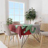 Custom Iran Football Tablecloth Leopard Comic Manga Art Style