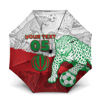 Custom Iran Football Umbrella Leopard Comic Manga Art Style