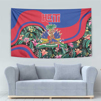 Personalized Haiti Tapestry Tropical Hibiscus Flowers