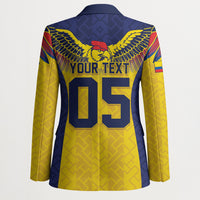 Custom Ecuador Football Blazer Andean Condor Unique Style