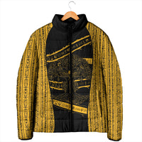 Egypt Tree Of Life Padded Jacket The Fig In Ancient Egyptian