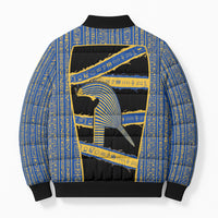 Egypt Nemyss Bomber Puffer Jacket Ancient Mythology Pharaoh Royal