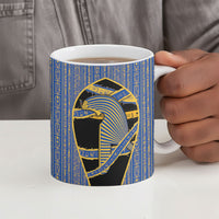 Egypt Nemyss Ceramic Mug Ancient Mythology Pharaoh Royal