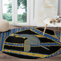 Egypt Nemyss Round Carpet Ancient Mythology Pharaoh Royal