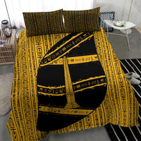 Egypt Obelisk Bedding Set Ancient Mythology Sacred Sun Pillar