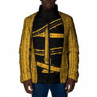 Egypt Obelisk Padded Jacket Ancient Mythology Sacred Sun Pillar