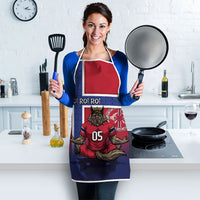 Custom Norway Football Apron Ro Ro Meditating Viking Wolf