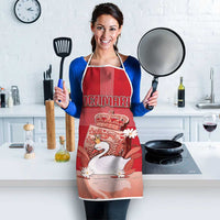 Denmark Apron Mute Swan With Symbol - Wonder Print Shop