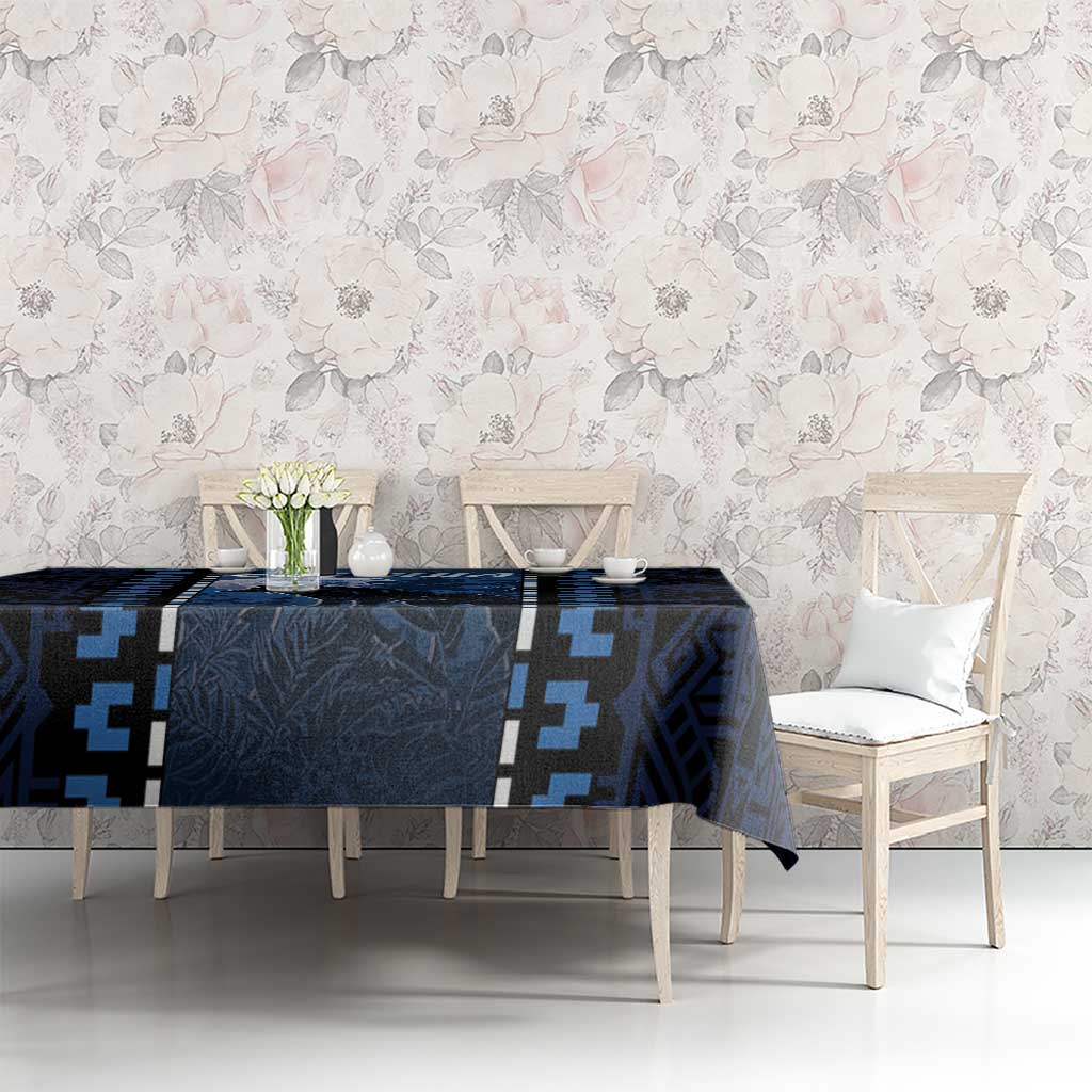 Estonia Tablecloth Night Wolf With Pattern - Wonder Print Shop