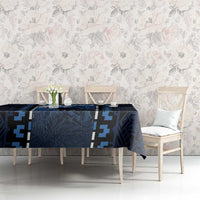 Estonia Tablecloth Night Wolf With Pattern - Wonder Print Shop