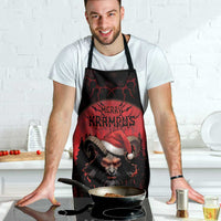 Merry Krampus Apron Dark Grunge Christmas - Wonder Print Shop