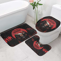 Merry Krampus Bathroom Set Dark Grunge Christmas - Wonder Print Shop