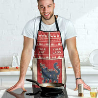 Yule Cat And Yule Lads Apron Cute Retro Style - Wonder Print Shop