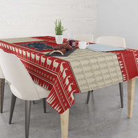 Yule Cat And Yule Lads Tablecloth Cute Retro Style - Wonder Print Shop
