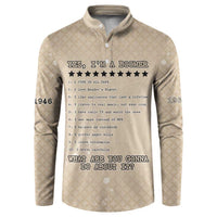 Baby Boomers Button Sweatshirt The Badass Generation Retro Style - Wonder Print Shop