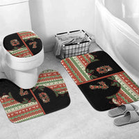 Western Yoke Bathroom Set Funny Six Seven Christmas - Wonder Print Shop