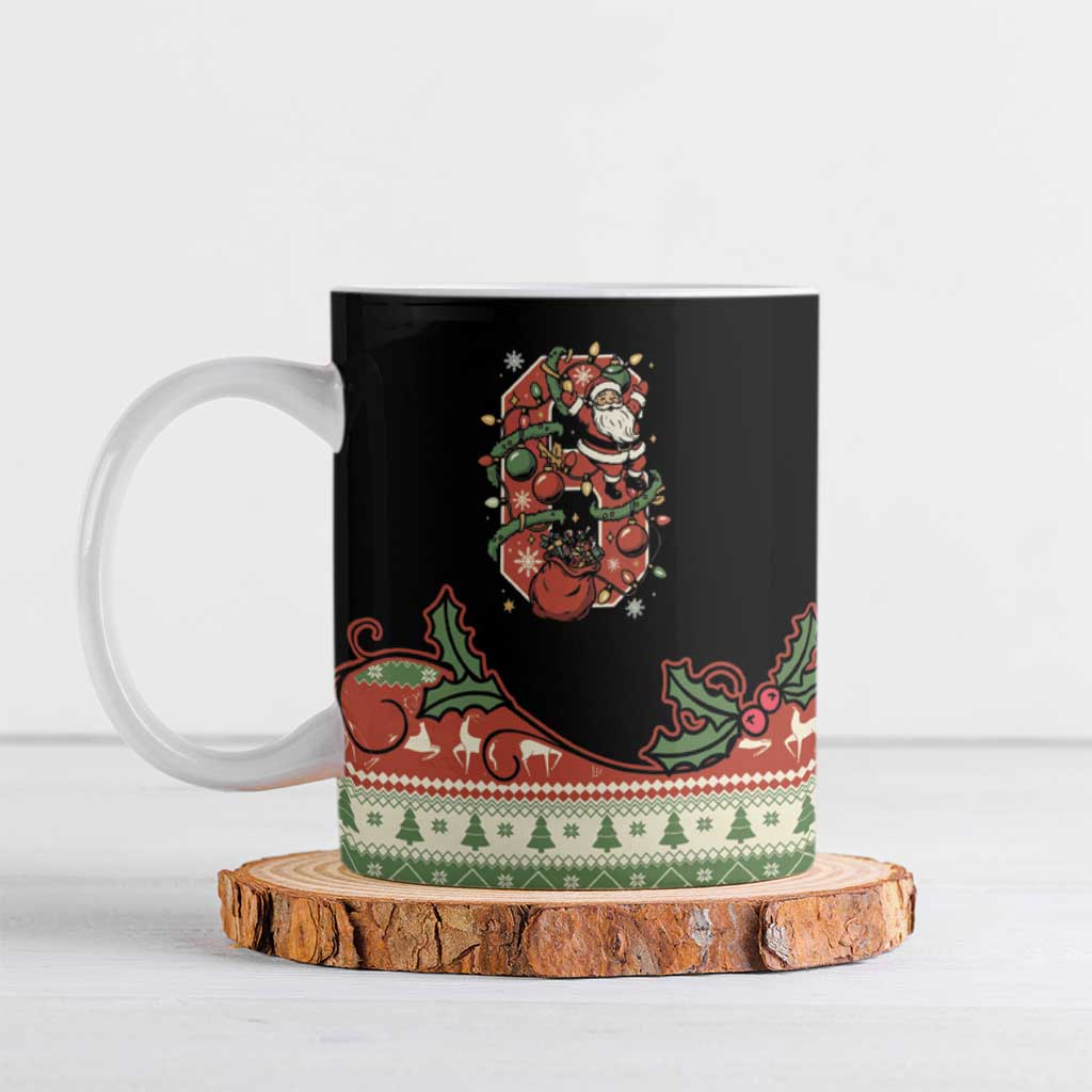 Western Yoke Ceramic Mug Funny Six Seven Christmas - Wonder Print Shop
