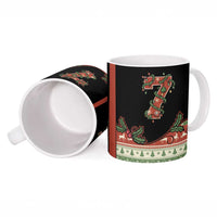 Western Yoke Ceramic Mug Funny Six Seven Christmas - Wonder Print Shop