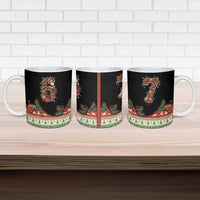 Western Yoke Ceramic Mug Funny Six Seven Christmas - Wonder Print Shop