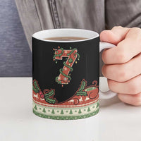 Western Yoke Ceramic Mug Funny Six Seven Christmas - Wonder Print Shop