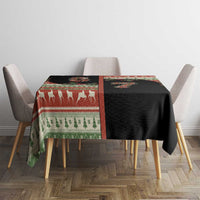 Western Yoke Tablecloth Funny Six Seven Christmas - Wonder Print Shop