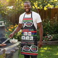 Gambia Apron Perfect Periodic Element Of African - Wonder Print Shop