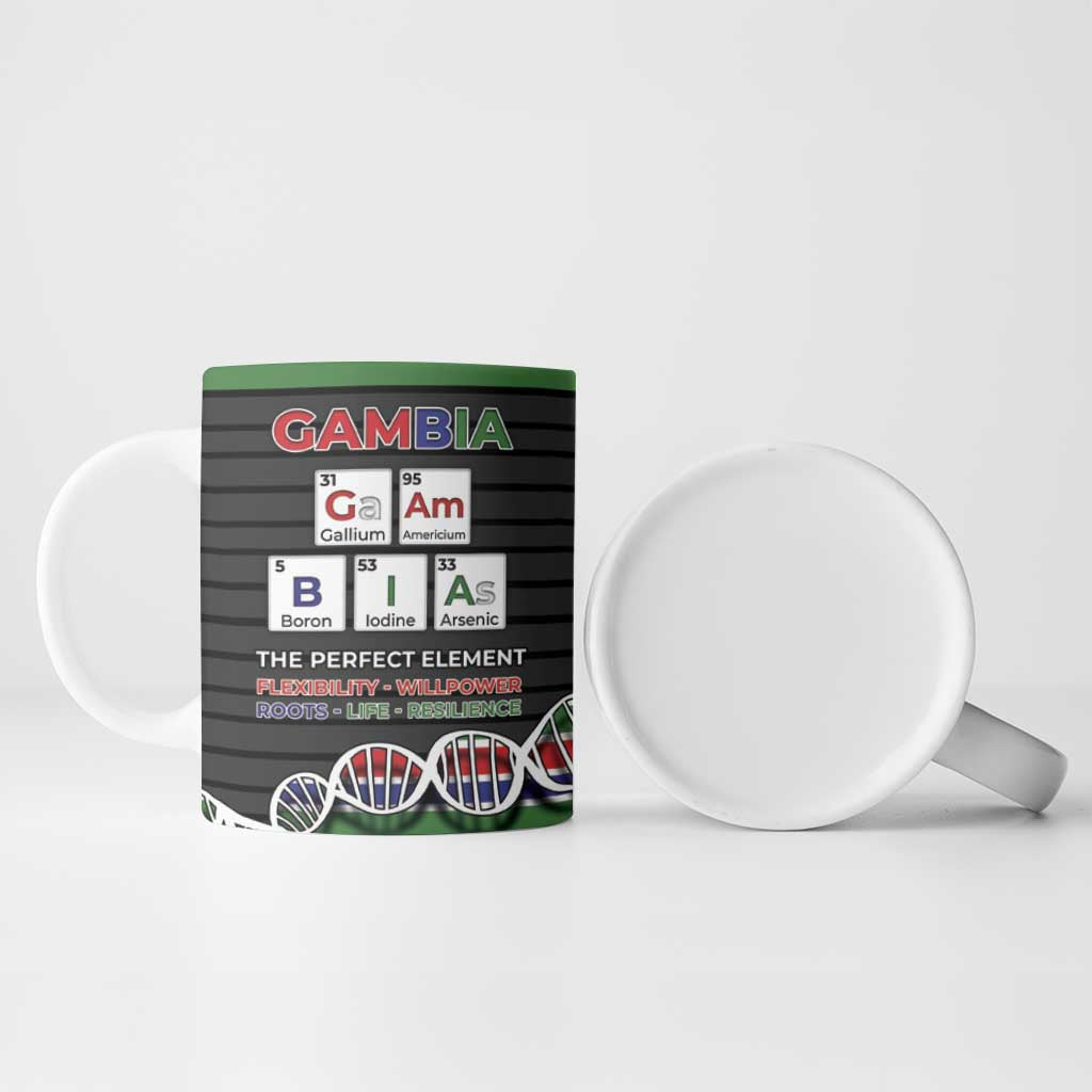 Gambia Ceramic Mug Perfect Periodic Element Of African - Wonder Print Shop
