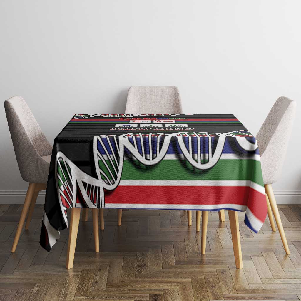Gambia Tablecloth Perfect Periodic Element Of African - Wonder Print Shop