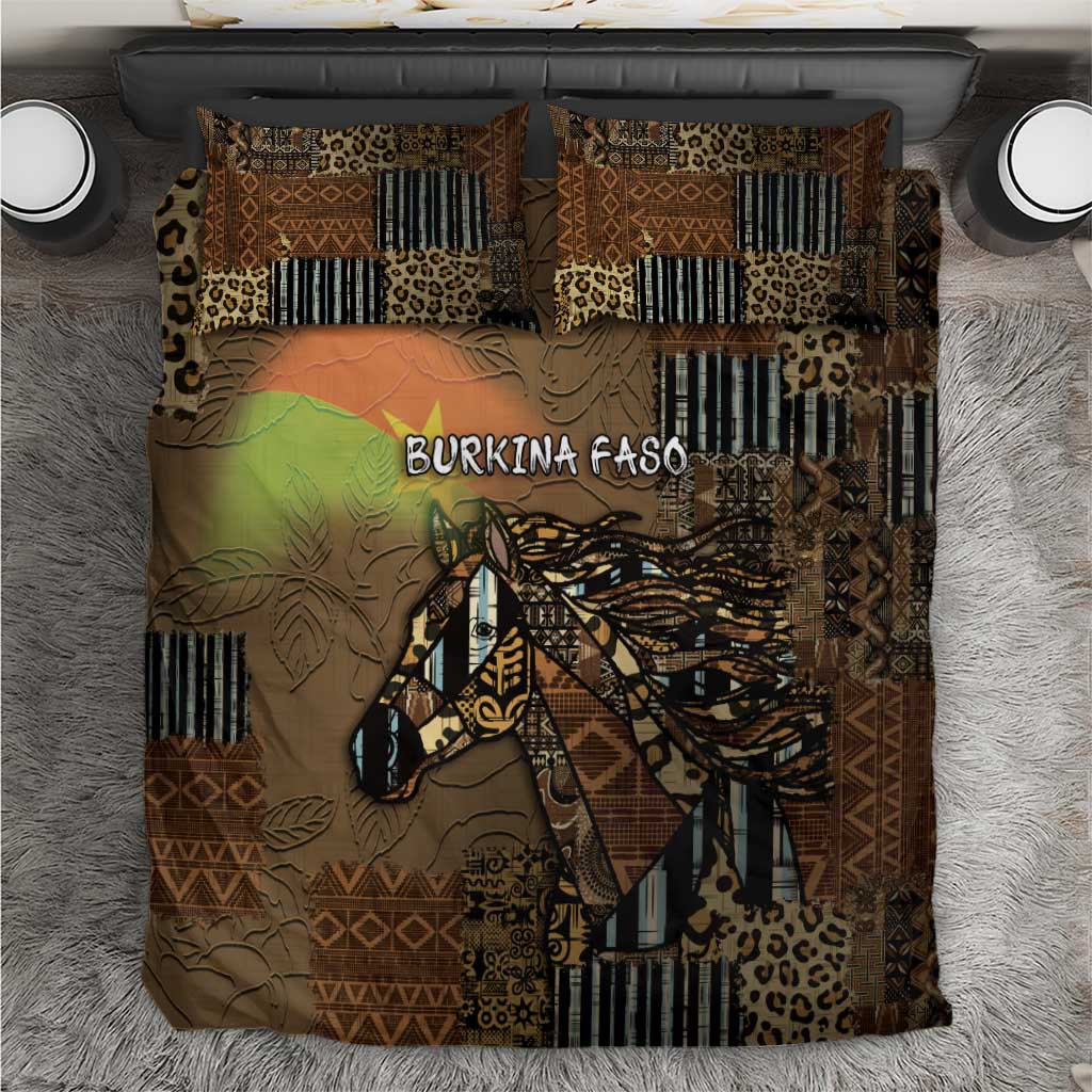 Burkina Faso Bedding Set African Tribal Horse Patchwork Style - Wonder Print Shop