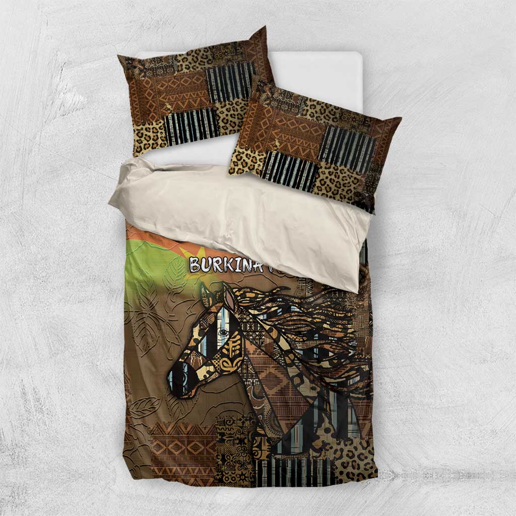 Burkina Faso Bedding Set African Tribal Horse Patchwork Style - Wonder Print Shop