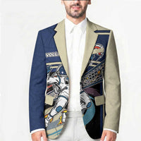 Custom Volleyball Blazer Astronaut Cosmic Spiker