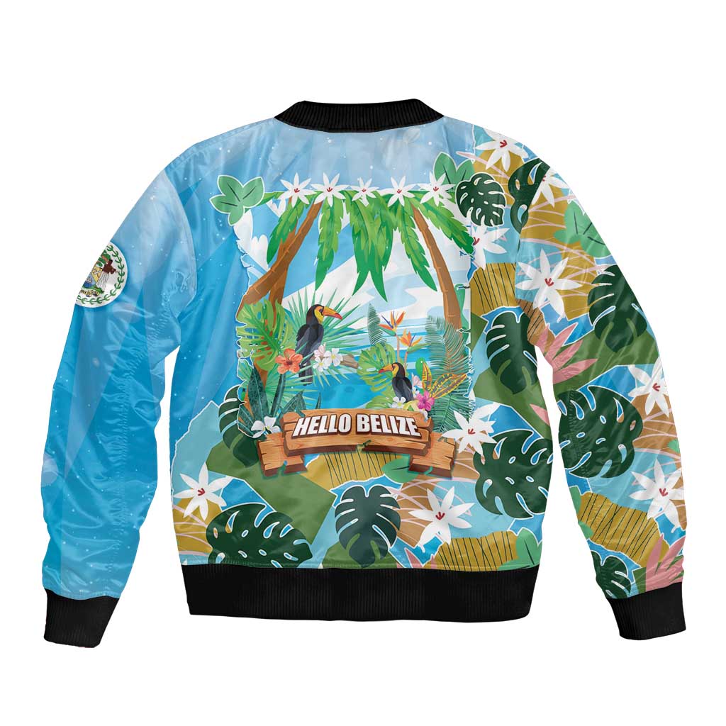 Toucan Belize Bomber Jacket Tropical Vibes DT05