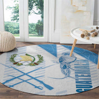 Guatemala Round Carpet Quetzal Bird Guatemalan Soul