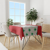 Lebanon Independence Day Tablecloth Peace Dove Cedar Tree Pattern