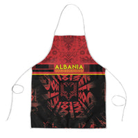 Albania Independence Day Apron Double Headed Eagle 1912 Folk Pattern