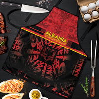 Albania Independence Day Apron Double Headed Eagle 1912 Folk Pattern