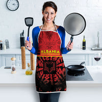 Albania Independence Day Apron Double Headed Eagle 1912 Folk Pattern