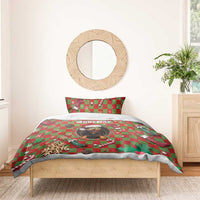Rottweiler Christmas Bedding Set Merry Woofmas - Wonder Print Shop
