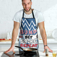 USA Volleyball Apron Bump Set Spike Repeat