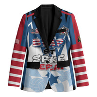 Custom USA Volleyball Blazer Bump Set Spike Repeat