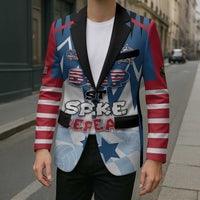 Custom USA Volleyball Blazer Bump Set Spike Repeat