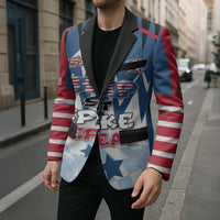 Custom USA Volleyball Blazer Bump Set Spike Repeat