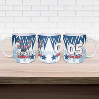 Custom USA Volleyball Ceramic Mug Bump Set Spike Repeat